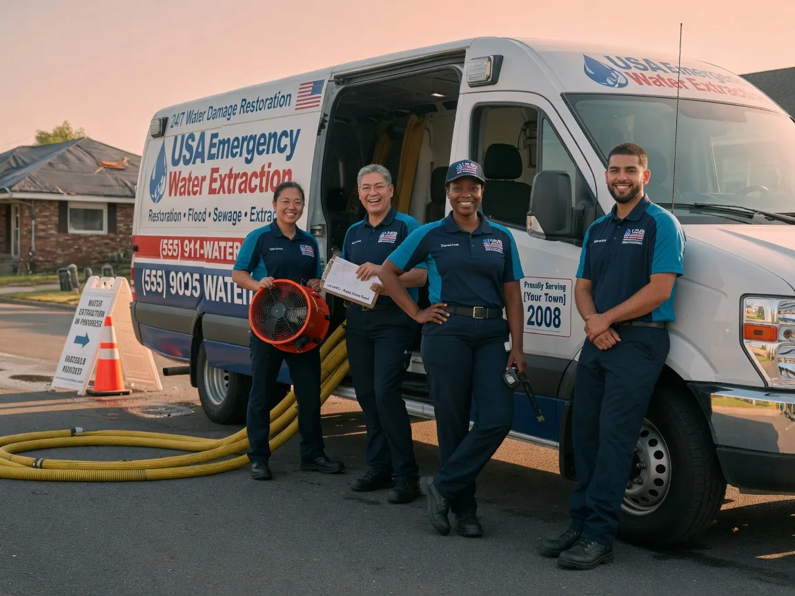 Emergency Water Removal company in Violet, LA